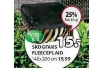 skogfaks fleecepaid