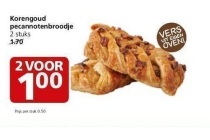 korengoud pecannotenbroodje