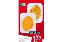 proef t verschil kipschnitzels
