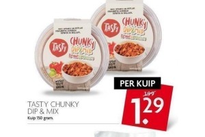 tasty chunky dip en mix