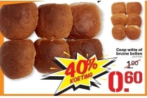 coop witte of bruine bollen