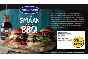 santa maria bbq assortiment