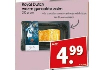 royal dutch warm gerookte zalm