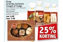 elvee pralines bonbons nougat of fudge