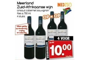 meerland zuid afrikaanse wijn