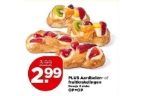 plus aarbeien of fruitkrakelingen