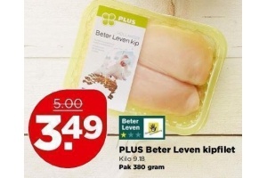 plus beter leven kipfilet