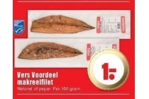 vers voordeel makreelfilet