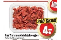 ons thuismerk biefstukreepjes