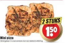 mini pizza