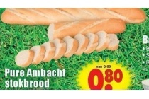 pure ambacht stokbrood