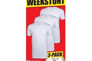 witte t shirts 3 pack