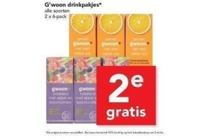 g woon drinkpakjes