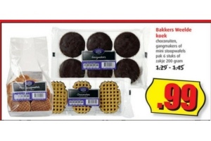 bakkers weelde koek
