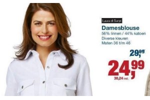 laura di sapri damesblouse nu eur24 99 per stuk