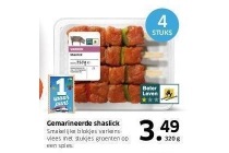 gemarineerde shaslick