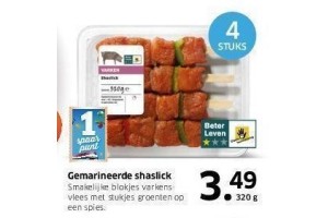 gemarineerde shaslick