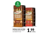 satesaus kant en klaar
