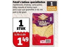 patak s indiase specialiteiten