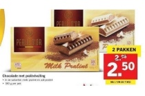 chocolade met pralinevulling
