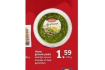 verse groene pesto