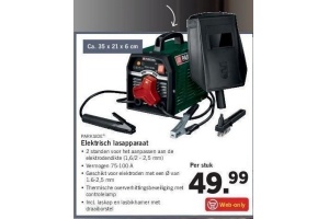 elektrisch lasapparaat