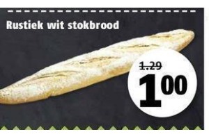 rustiek wit stokbrood