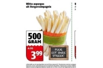 witte asperges uit borgercompagnie