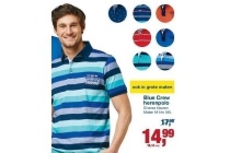 blue crew herenpolo