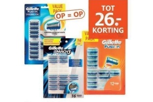 gillette voordeelpak navulmesjes