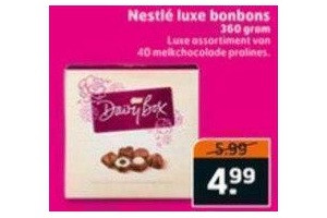 nestle luxe bonbons