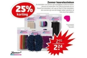 zenner haarelastieken