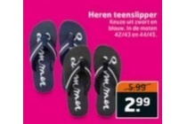 heren teenslippers