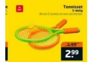 tennisset 3 delig