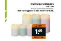 rustieke ledkaars