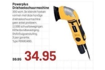 powerplus driehoekschuurmachine