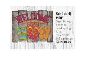 schilderij mdf nu voor eur10 99