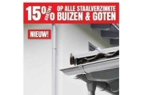 alle staalverzinkte buizen en goten