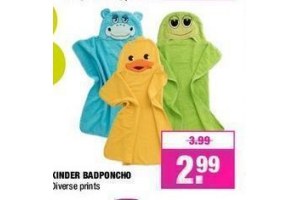 kinder badponcho