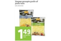 vergeer geraspte gratin of pasta kaas