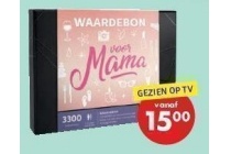 waardebon voor mamma