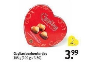 guylian bonbonhartjes