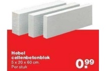 hebel cellenbetonblok nu eur0 99 per stuk