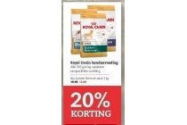 royal canin hondenvoeding