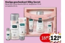 kneipp geschenkset silky secret