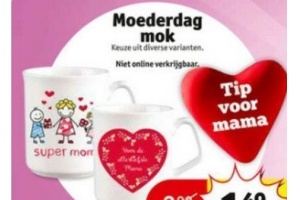 moederdag mok
