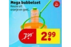 mega bubbelset