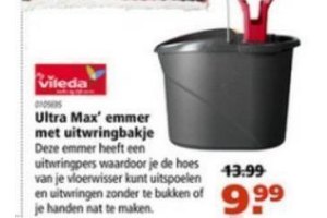 ultra max emmer met uitwringbakje