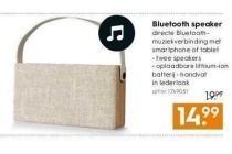 bluetooth speaker