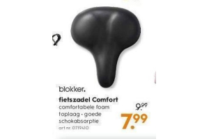 fietszadel comfort